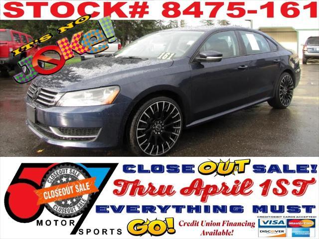 used 2012 Volkswagen Passat car, priced at $7,995