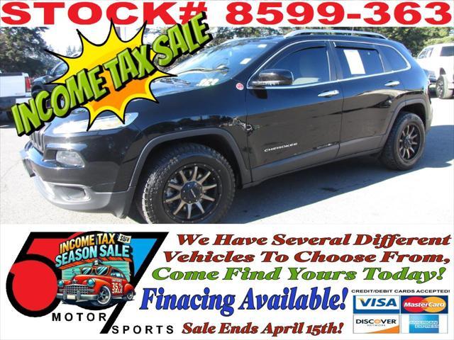 used 2017 Jeep Cherokee car, priced at $9,995