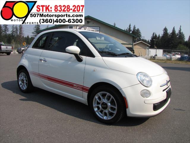 used 2013 FIAT 500 car, priced at $5,995