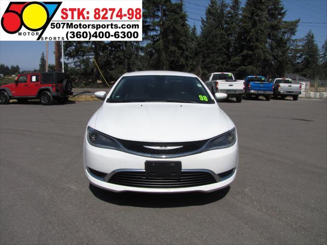 used 2015 Chrysler 200 car, priced at $7,995