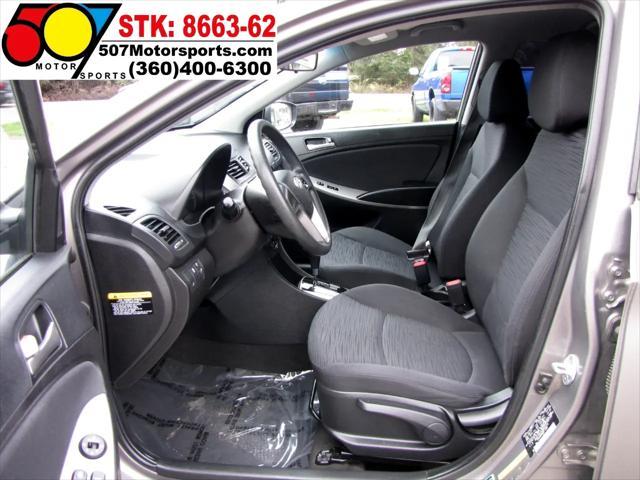 used 2017 Hyundai Accent car, priced at $6,995