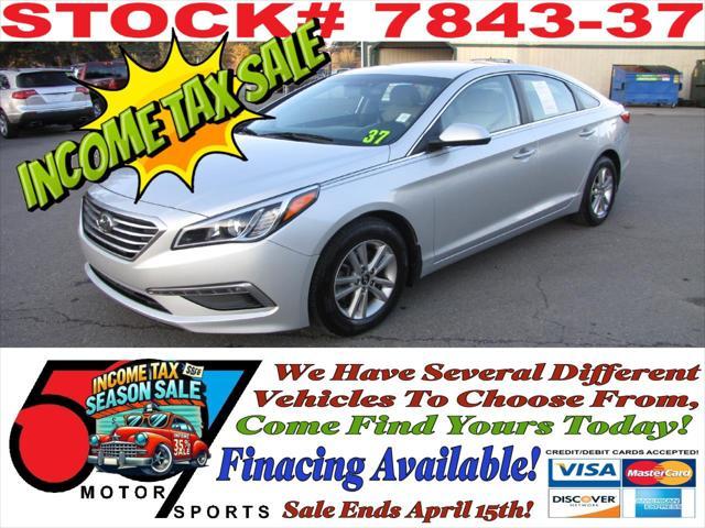 used 2015 Hyundai Sonata car, priced at $6,995