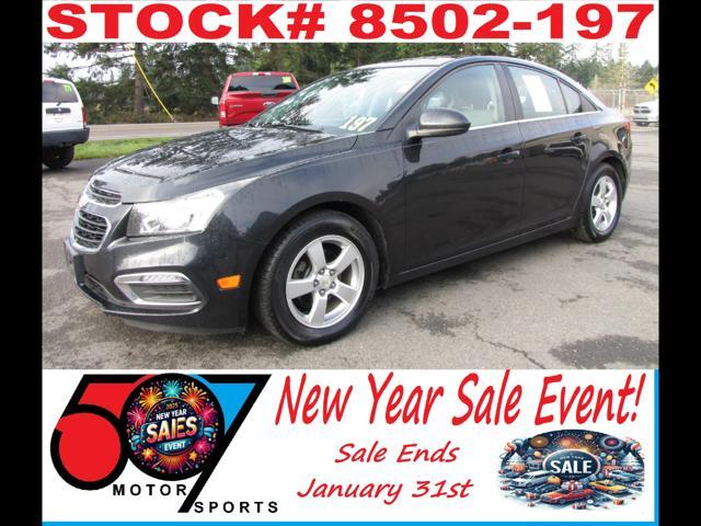 used 2015 Chevrolet Cruze car, priced at $6,995