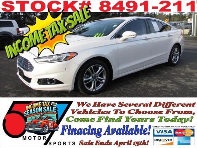 used 2013 Ford Fusion car, priced at $8,995