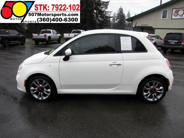 used 2015 FIAT 500 car, priced at $6,995