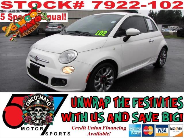 used 2015 FIAT 500 car, priced at $5,995