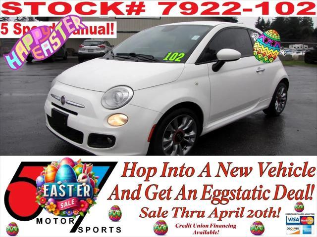 used 2015 FIAT 500 car, priced at $5,995