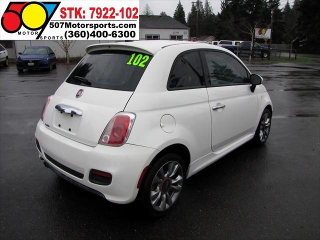 used 2015 FIAT 500 car, priced at $6,995