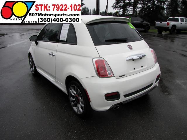 used 2015 FIAT 500 car, priced at $6,995