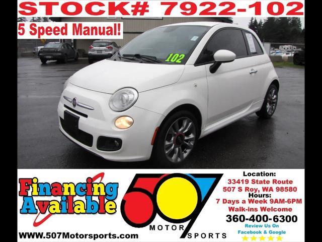 used 2015 FIAT 500 car, priced at $6,995