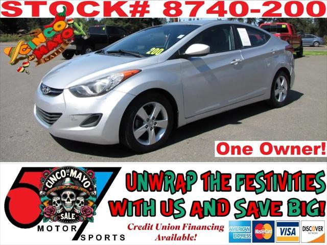 used 2013 Hyundai Elantra car, priced at $7,995