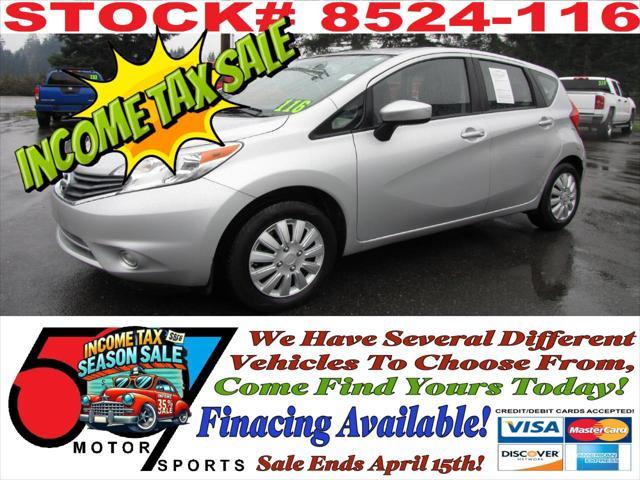 used 2015 Nissan Versa Note car, priced at $6,995