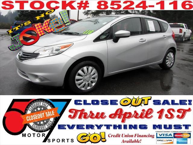 used 2015 Nissan Versa Note car, priced at $6,995