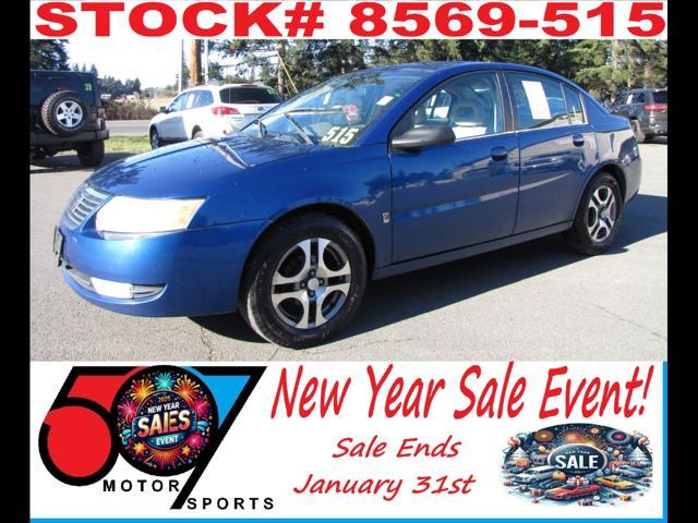 used 2005 Saturn Ion car, priced at $2,495