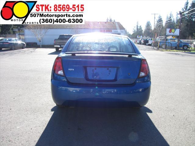 used 2005 Saturn Ion car, priced at $2,495