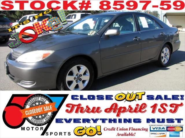 used 2003 Toyota Camry car, priced at $4,995