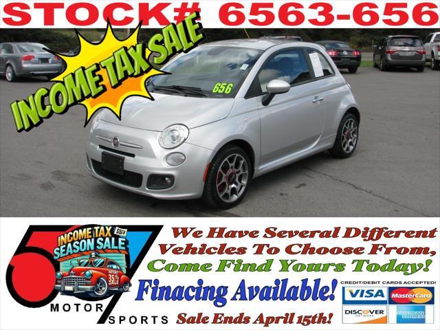 used 2013 FIAT 500 car, priced at $5,995