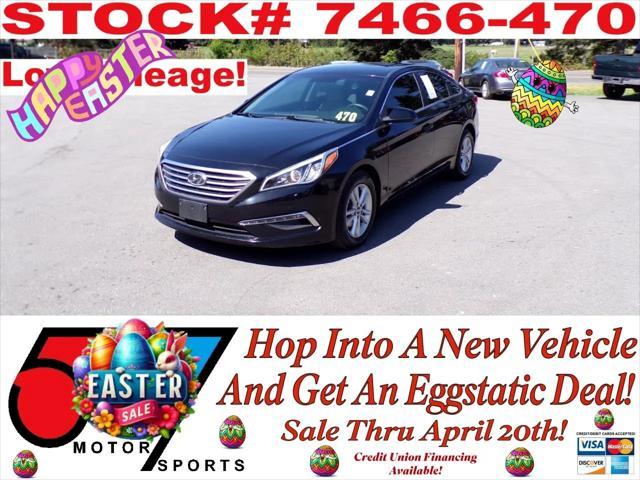 used 2015 Hyundai Sonata car, priced at $9,995
