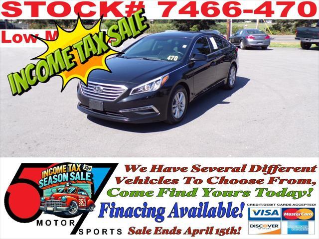 used 2015 Hyundai Sonata car, priced at $9,995