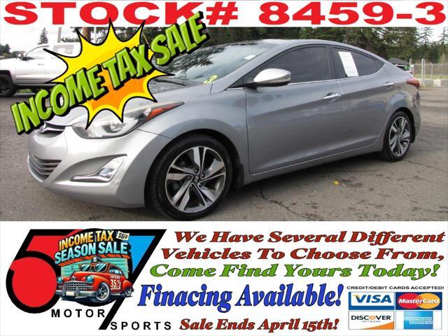 used 2015 Hyundai Elantra car, priced at $8,995