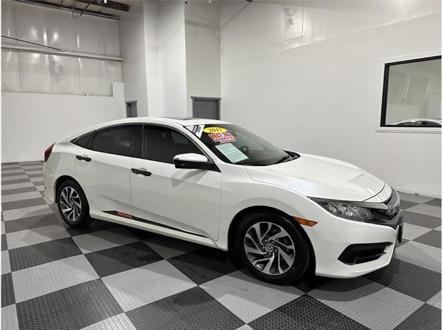 used 2017 Honda Civic car, priced at $18,799