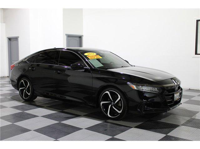 used 2021 Honda Accord car, priced at $23,999