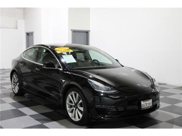 used 2018 Tesla Model 3 car, priced at $20,799