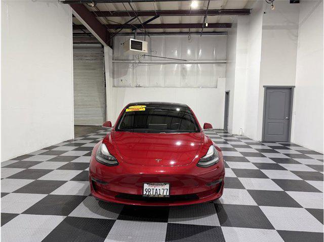 used 2018 Tesla Model 3 car, priced at $27,999