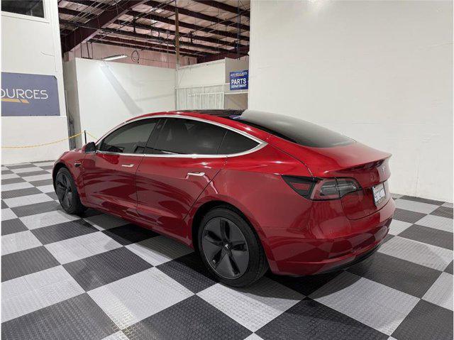 used 2018 Tesla Model 3 car, priced at $27,999