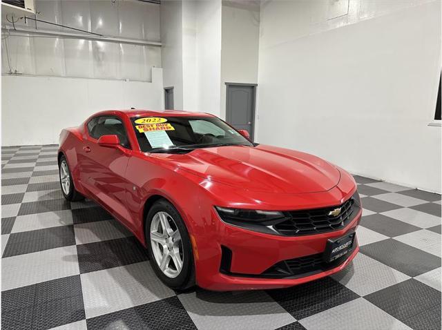 used 2022 Chevrolet Camaro car, priced at $23,588