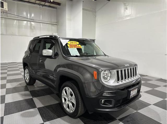 used 2016 Jeep Renegade car, priced at $15,444