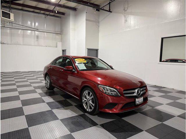 used 2019 Mercedes-Benz C-Class car, priced at $22,449