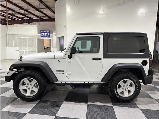 used 2018 Jeep Wrangler JK car, priced at $23,998