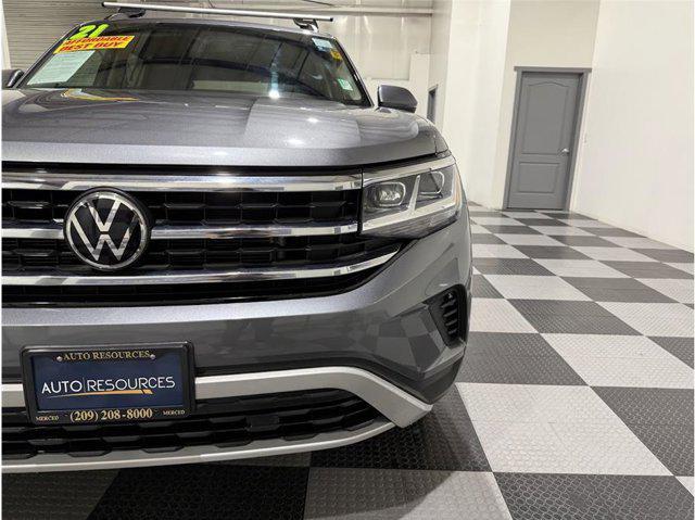 used 2021 Volkswagen Atlas car, priced at $22,749