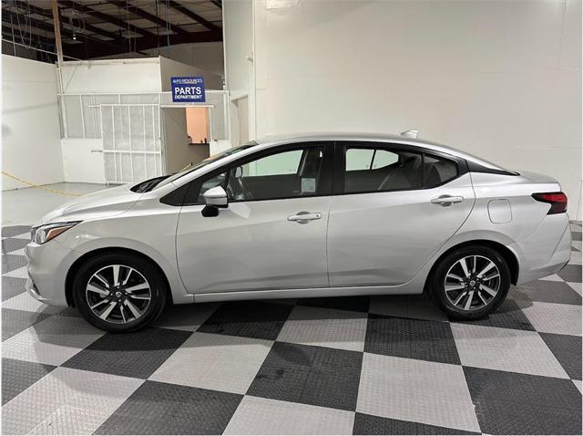 used 2021 Nissan Versa car, priced at $16,549