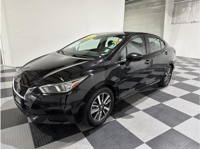 used 2021 Nissan Versa car, priced at $16,499