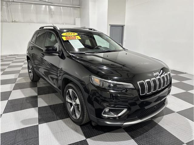 used 2019 Jeep Cherokee car, priced at $17,499