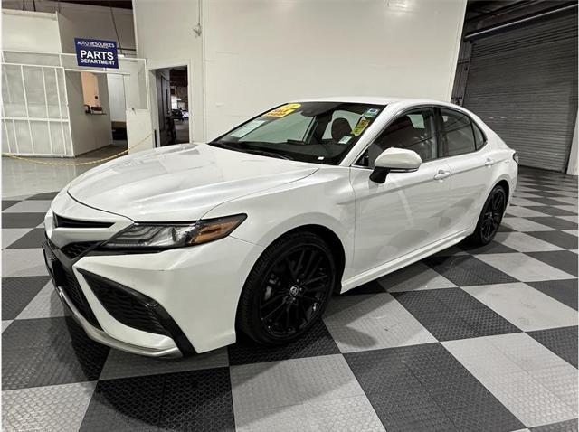 used 2021 Toyota Camry car, priced at $27,445