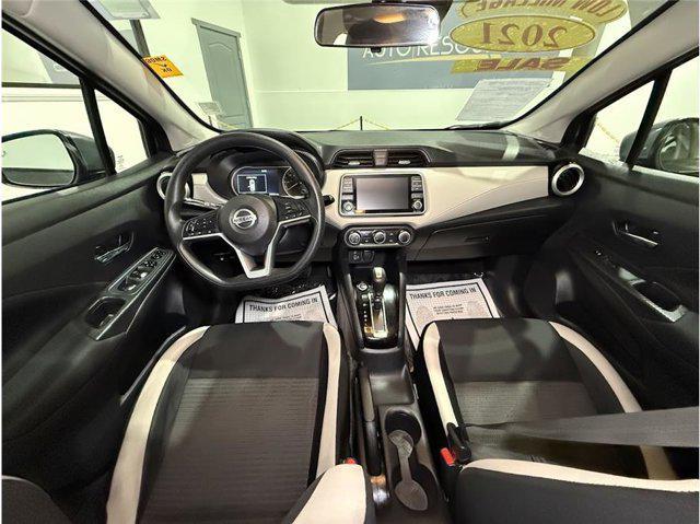 used 2021 Nissan Versa car, priced at $15,411