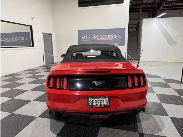 used 2017 Ford Mustang car, priced at $15,299