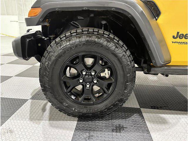 used 2021 Jeep Wrangler car, priced at $24,522