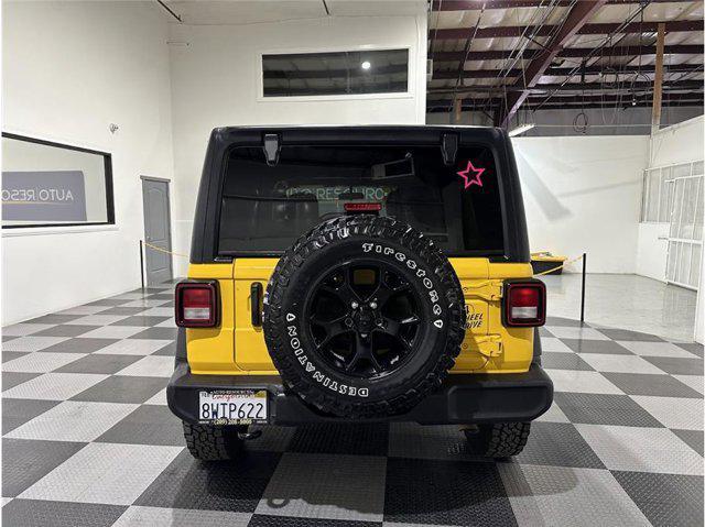 used 2021 Jeep Wrangler car, priced at $24,522