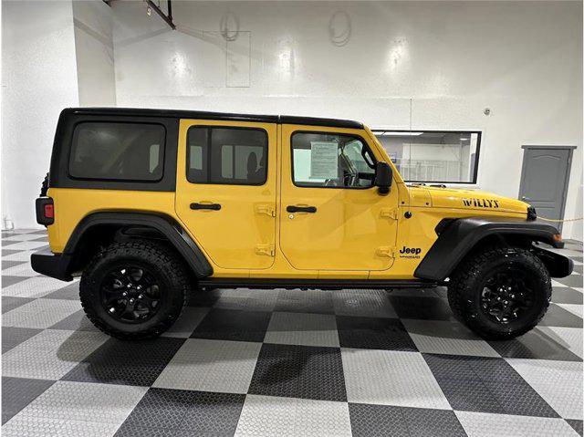 used 2021 Jeep Wrangler car, priced at $24,522