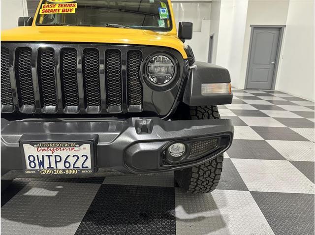 used 2021 Jeep Wrangler Unlimited car, priced at $25,399