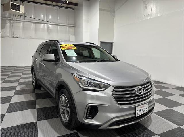 used 2017 Hyundai Santa Fe car, priced at $14,999