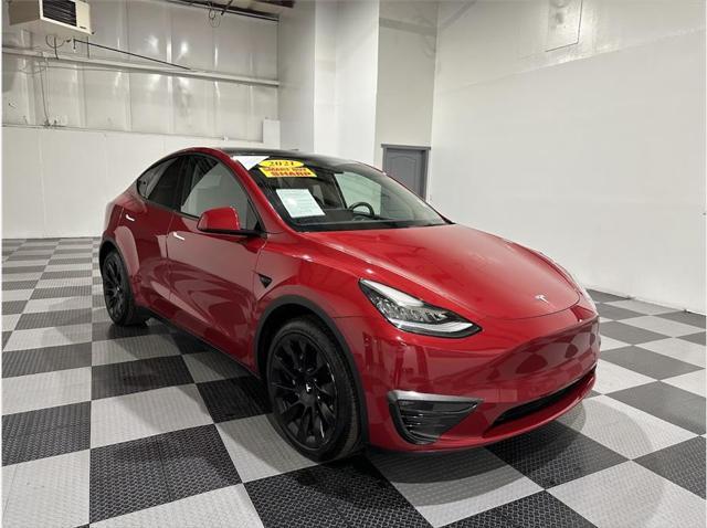 used 2021 Tesla Model Y car, priced at $30,333