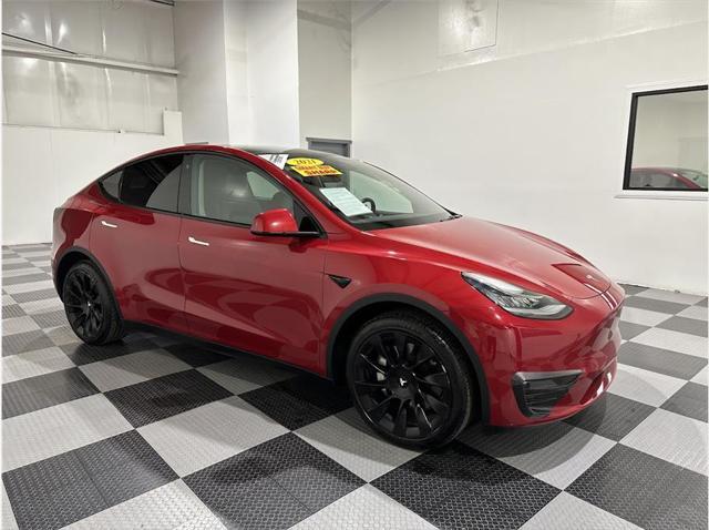 used 2021 Tesla Model Y car, priced at $30,333