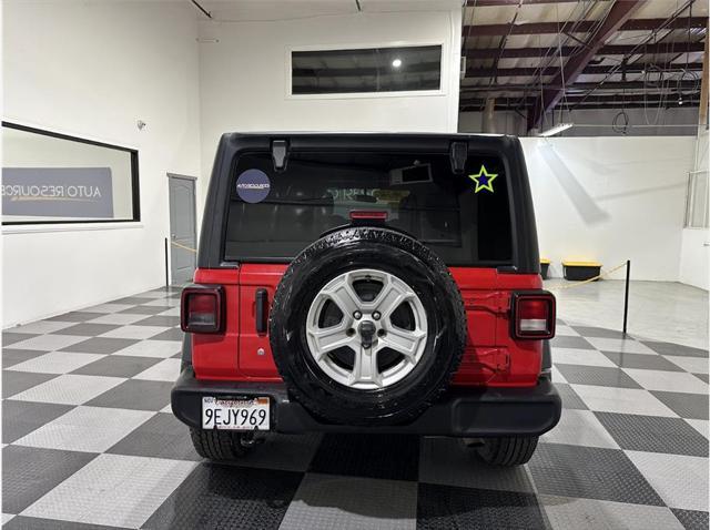 used 2020 Jeep Wrangler Unlimited car, priced at $28,998