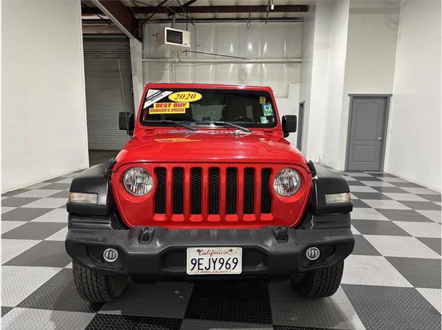 used 2020 Jeep Wrangler Unlimited car, priced at $28,998