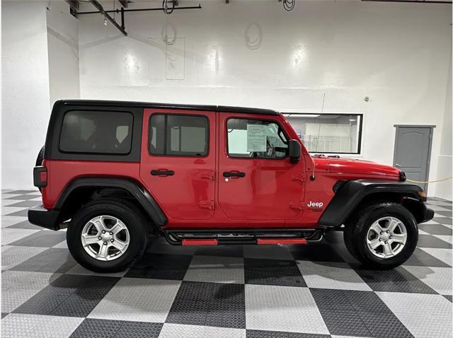 used 2020 Jeep Wrangler Unlimited car, priced at $28,998